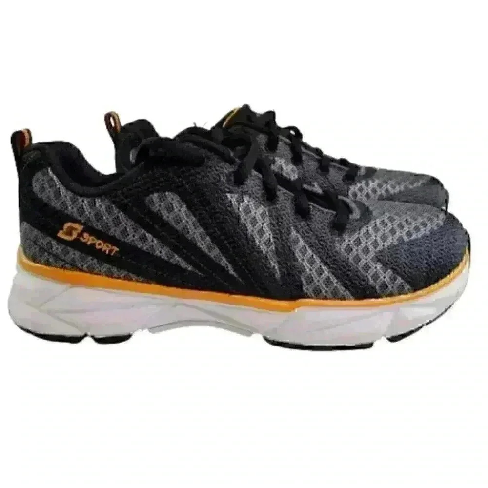 Sport Skechers Boys Sz 1 Black Advantage Oxford - Picture 1 of 9